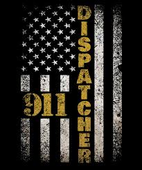 When other flags are flown from adjacent staffs, the u.s. Distressed 911 Dispatcher American Flag Thin Yellow Line Digital Art By Michael S