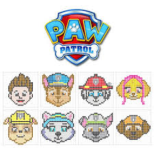 Billedresultat For Paw Patrol Perler Beads Basteln Bugelperlen Basteln Und Selbermachen Paw Patrol Abzeichen
