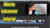 To add narration, follow these steps: Imovie Voice Over Tutorial Youtube