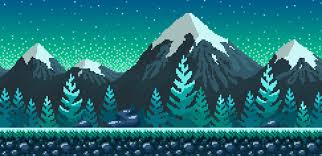 How To Make Pixel Art Adobe Pixel Art Landscape Pixel Art Background Pixel Art