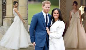 The crowd cheered as prince william and prince harry emerged from their car and walked, side by side, together to st. Meghan Markle Wedding Dress Designer Revealed Prince Harry S Fiancee Has Erdem Fitting Express Co Uk