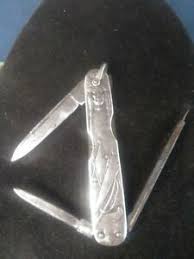 5 blade kentucky pocket knife new in box. Vintage E C Simmons Keen Kutter Pocket Knife Sterling Chief Canoe Native Maise Ebay
