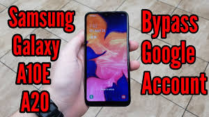 You can not recover data after reset. Samsung A10e A20 Frp Bypass Google Account Unlock Without Pc Youtube