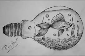 200 Cool Things To Draw That Are Easy Fun In 2020 Fish Drawings Fish Sketch Art Drawings Simple