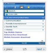 The opening page of the uc browser resembles the default android web browser, but the url bar is at the top. Samsung B313e Java Browser Samsung Java Browser Interface The Connectivity Medium Include Gprs Bluetooth And Radio Trends Explore