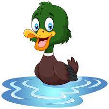 Duck Png Clip Art Image Cute Cartoon Animals Duck Cartoon Animated Images