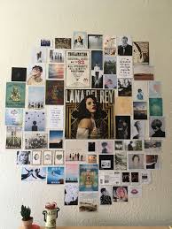 Collage Aesthetic Bedroom Apartment Wall Decor Dorm Room Inspiration