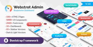 It's a toolkit that will help you to create stunning and responsive web applications and websites. Free Download Webstrot Admin Panel Responsive Bootstrap Dashboard Template Nulled Latest Version Downloader Zone