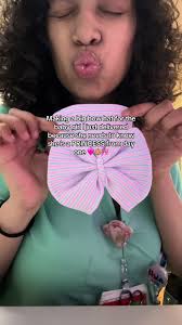 honestly one of my fav parts of being an L&D nurse truly. the best newborn  baby girl accessory #laboranddeliverynurse #newgradnurse #nursetok #nursing  #registerednurse #babynurse #nicunurse