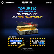 Top up diamond free fire di shopee. Codashop Top Up 310 Diamonds Or More On Codashop Using Paytm Wallet And Paytm Upi And Receive Duke Awm Box For Free Get A Cashback Upto Rs 300 Top