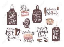 set of motivational slogans handwritten