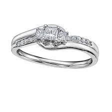 10k White Gold 0 15ct Canadian Diamond Ring Canadian Diamond Rings White Gold Canadian Diamonds