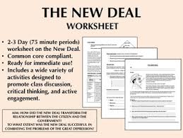 The New Deal Us History Apush Common Core