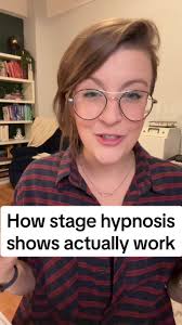How stage hypnosis shows actually work
