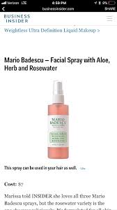 Pin By Arianne Schuurs On Beauty Make Up Health Mario Badescu Facial Spray Liquid Makeup Facial Spray