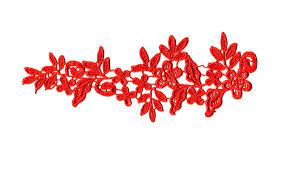 Illustration mehendi pattern in asian textile style india tribal ornate. 10 Pieces X Red Floral Lace Appliques Dress Sewing Red Cotton Lace Motifs Red Lace Appliques Amazon In Home Kitchen
