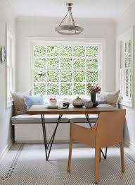 Space Saving Kitchen Nook Design With Window Seat And Storage Disc Interiors Breakfast Nook Decor Modern Breakfast Nook