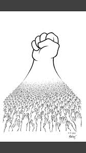The Voice Of The People Political Art Meaningful Art Unity Drawing