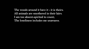 Desert Places By Robert Frost Writing And Healing