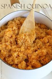 Spanish Quinoa Recipe Recipes Mexican Food Recipes Food