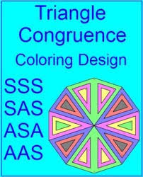 Triangles Congruent Triangles Coloring Activity 2 Sss Sas Asa Aas This Is A Colori Color Activities Algebra Coloring Activities Mathematics Worksheets