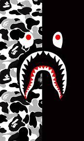 Sark Bape Army Camo Kertas Dinding Seni Jalanan Sejarah Seni