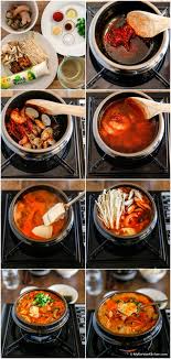 Sundubu Jjigae Korean Spicy Soft Tofu Stew Recipe Asian Recipes Korean Food South Korean Food
