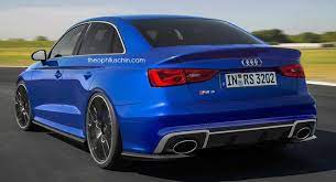 Audi Rs3 Sedan To Enter Production With 400hp Carscoops Audi Rs3 Audi Audi Cars