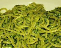 Spaguetti En Salsa Verde De Chile Poblano Cocina