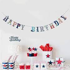 Paper jazz summer party decorations pom pom paper lanterns/fans paradise banner kit for hawaiian tropical fruit theme party birthday baby shower party supplies 4.8 out of 5 stars 19 $17.99 $ 17. Paper Jazz Nautical Ocean Theme Party Decoration Hanging Happy Birthday Banner For Ahoy Boy Baby Shower Party Happy Birthday Buy Online At Best Price In Uae Amazon Ae