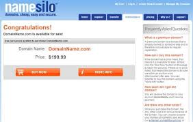 Domain Marketplace Namesilo