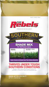 Rebel Southern Classic 15 Lb Mixture Blend Grass Seed In The Grass Seed Department At Lowes Com