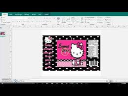 Chip Bag Birthday Nutrition Facts Label Template Diy Tutorial Chip Bag Template Publisher And Microsoft Word Youtube Diy Bags Tutorial Diy Prints Chip Bag