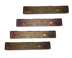 This compatible is manufactured using small and uniform particles that ensures fast and high quality prints. Konica Minolta Bizhub C454 C454e Toner Cartridges Set Black Cyan Magenta Yellow