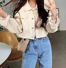 Fashion Forward Staples In Cropped Jackets And Leather Pants In 2021 Korean Fashion Aesthetic Clothes Korean Girl Fashion