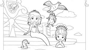 Color Sofia S Floating Palace Coloring Pages Disney Junior Mermaid Coloring Pages Princess Coloring Pages Coloring Pages