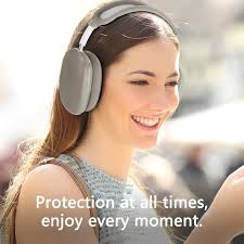 Amazon.com: Case Cover for AirPods Max Headphones, Clear Silicone Ear Pad  Case Cover/Ear Cups Cover/Headband Cover for AirPods Max, Accessories Soft  Silicone Skin Protector for Apple AirPods Max (Clear Black) : Electronics