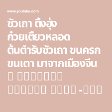 ซ วเถา ต งฮ ง ก วยเต ยวหลอด ต นตำร บซ วเถา ขนครก ขนเตา มาจากเม องจ น bangkok street food youtube