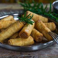 nems au poulet aux champignons et vermicelles de riz recette vermicelle de riz alimentation et recettes d afrique