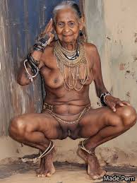 Nude indian tribal