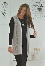 Find the perfect vest in the pattern collection at webs ranging from the simple to the richly textured or cabled—start your next project today! Knitting Pattern Ladies Sleeveless Waistcoat With Pockets Inc Plus Sizes Dk 3839 Hirkalar Hirka Kapusonlu Sweatshirt