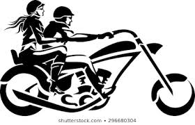Husband And Wife Riding Partners For Life Clipart Google Search Bike Drawing Bike Sketch Biker Art