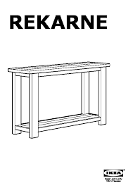 Free delivery and returns on ebay plus items for plus members. Rekarne Sofa Table Pine Ikeapedia