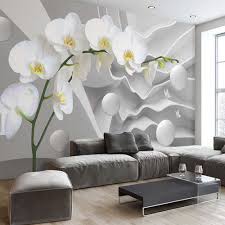 Find More Wallpapers Information About 3d Abstract Photo Mural Wallpaper Flower Circle Ball Wall Pape Wallpaper Living Room Living Room Murals Living Room Wall