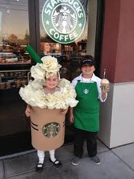 40 Kids Who Are Totally Nailing That Whole Halloween Thing Cool Halloween Costumes Starbucks Halloween Costume Duo Halloween Costumes