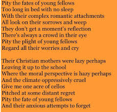 John Cooper Clarke On Youth Pretty Words Lyric Quotes Words Of Wisdom