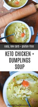 Instant Pot Keto Chicken And Dumplings Soup Low Carb Gluten Free Recipe In 2020 Low Carb Instant Pot Recipes Dumplings For Soup Low Carb Chicken Soup