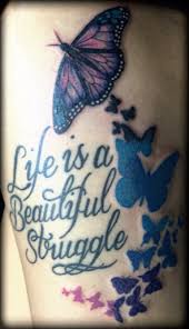 Find the best free tattoo design ideas at tribalshapes.com. Butterfly Butterflies Vector Life Is A Beautiful Struggle Work Done By Miss Trish One Of San Die Foot Tattoos For Women Butterfly Thigh Tattoo Foot Tattoos