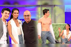 Andre brouillette delivers his message to his girlfriend and fellow pinoy big brother: Photos Andre Brouillette And Lou Yanong Take The Hot Seat On Twba Abs Cbn Entertainment
