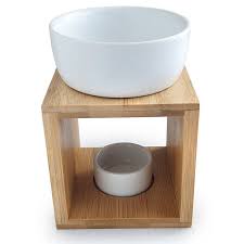 Great savings & free delivery / collection on many items. Ceramic Wooden Square Oil Burner Buckley Phillips